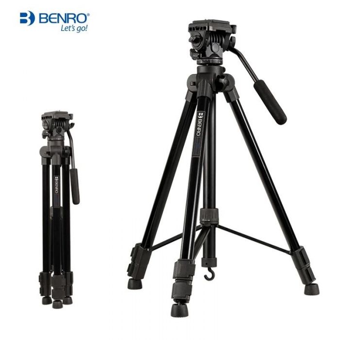 Benro T980EX Photo And Video Tripod With Fluid Head Benro T980EX Photo And Video Tripod With Fluid Head